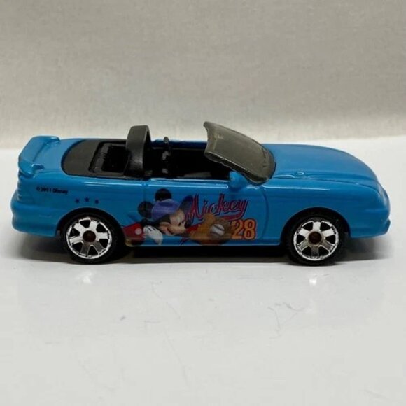 Vintage Matchbox 1994 Ford Mustang Cobra Convertible Donald Duck + Mickey 1995 - Picture 3 of 15
